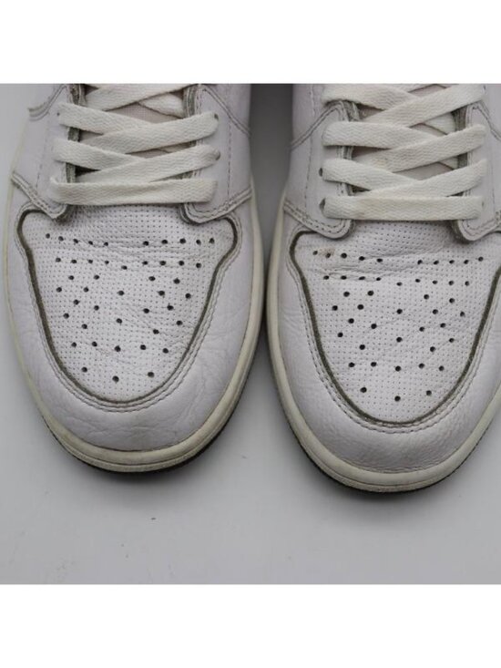 Nike Air Jordan 1 Retro High OG White Men\'s Size 10.5 Sneakers 555088-100 main image 8